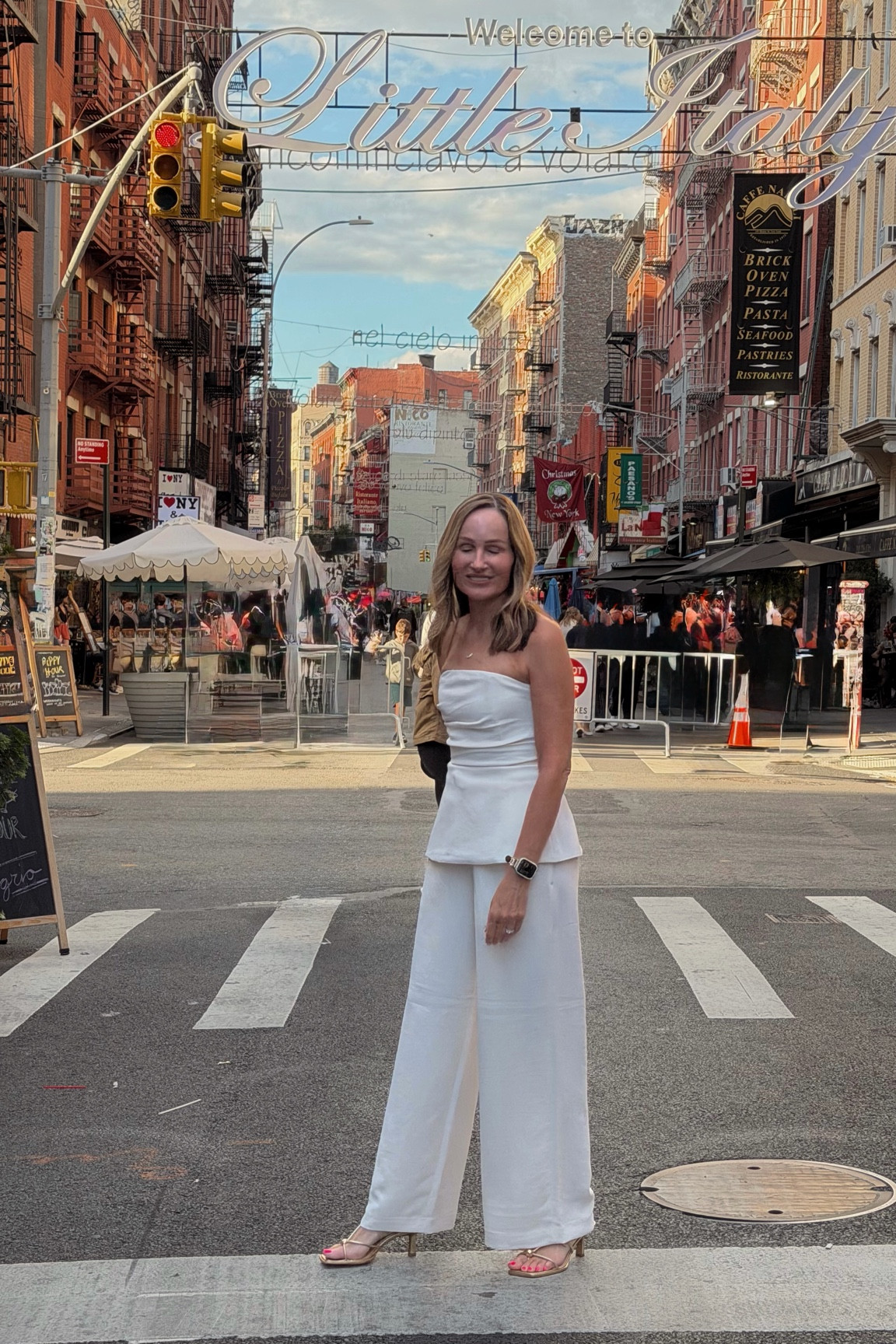 Night out in NYC Lodge pants style 

#LTKootd