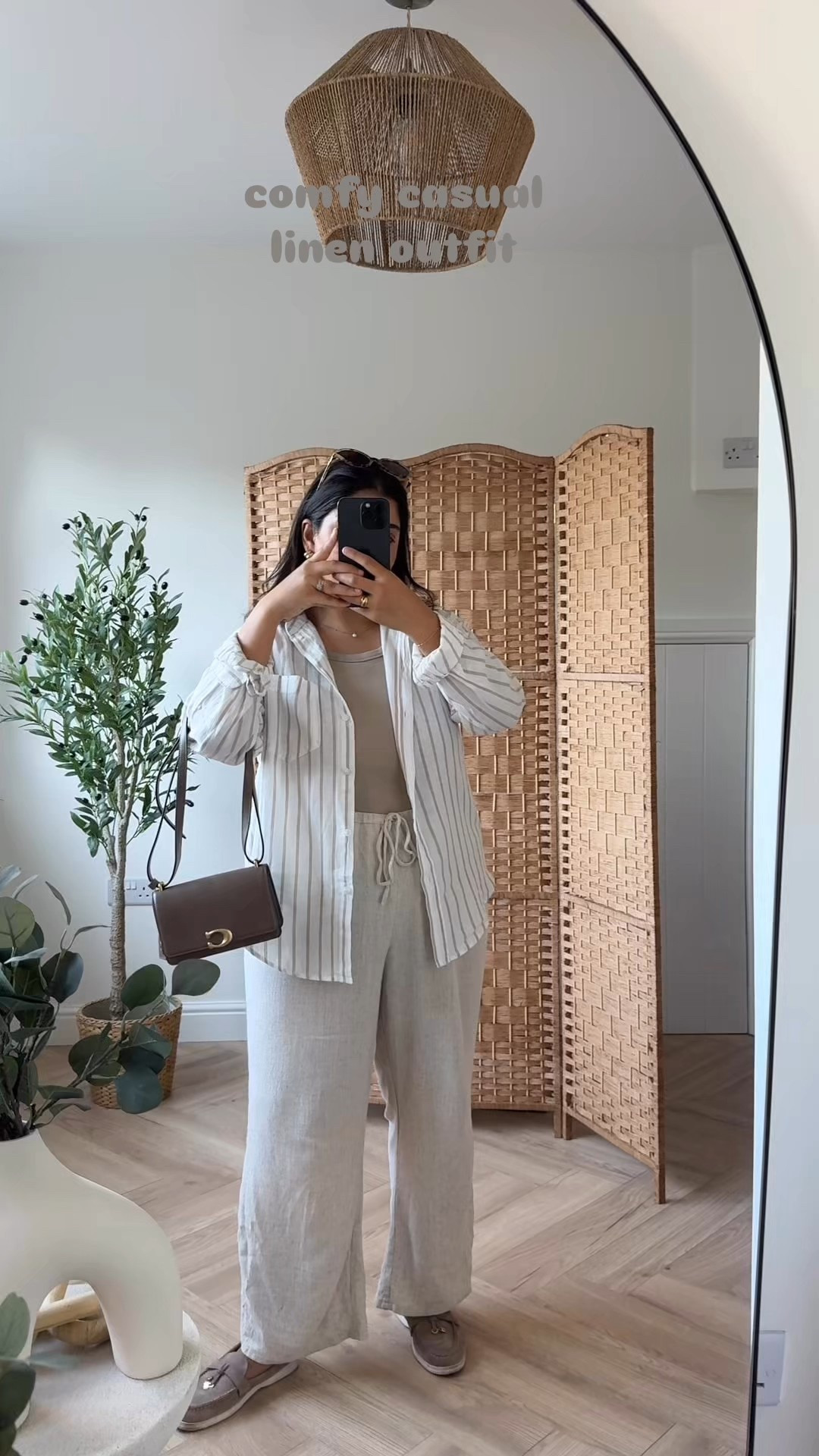 10 days of linen outfits - day 1 
Comfy casual linen outfit 
Size S in shirt 
size 12 in trousers for a loose fit 

#LTKsummer #LTKmodest #LTKpetite