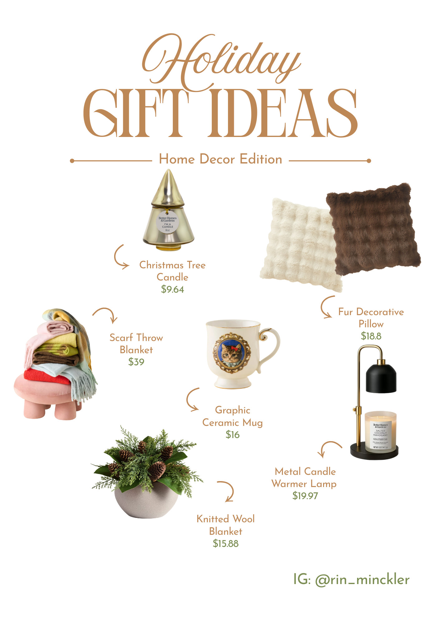 Holiday Gift Ideas! If you are looking for home decor. Check this out!  

 #LTKGiftGuide #LTKHoliday #LTKHome