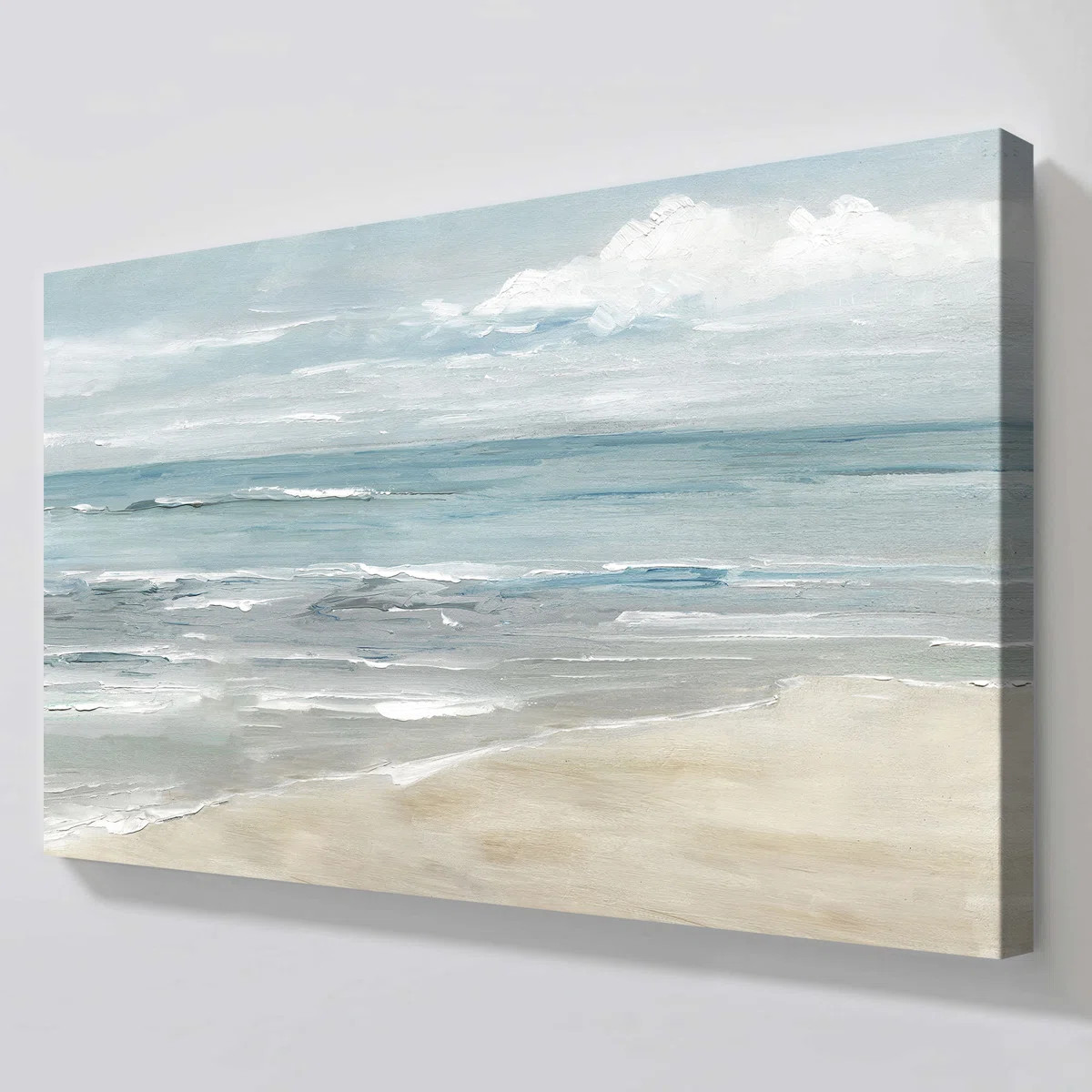 "Soft Solace Beach" by Sally Swatland Print on Canvas | Wayfair North America