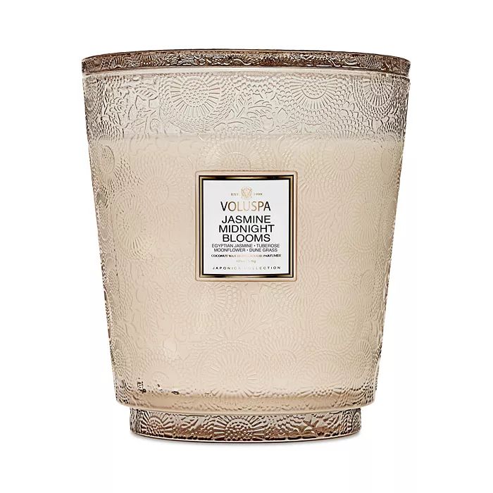Jasmine Midnight Blooms 5-Wick Hearth Candle, 123 oz. | Bloomingdale's (US)