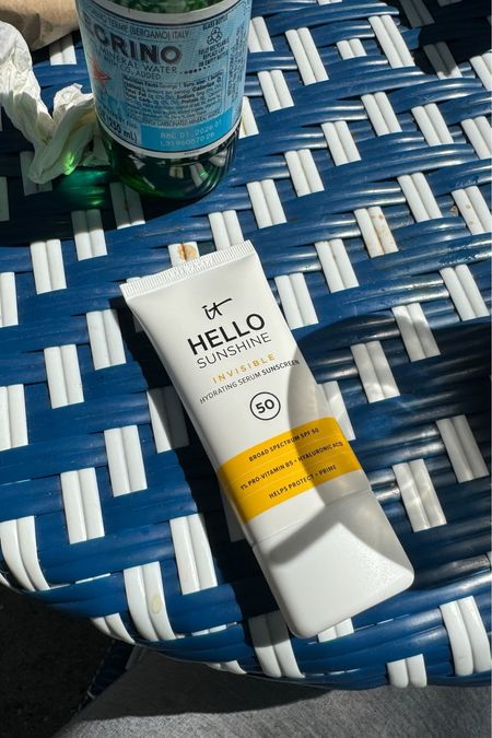 Meet your new daily essential ☀️ IT Cosmetics Hello Sunshine Invisible Sunscreen For Face SPF 50! It's a game-changer with SPF 50 protection, no white cast, and bonus benefits as a hydrating serum and makeup primer. Your skin's new BFF! #SkincareEssential #SunscreenGoals

#LTKbeauty #LTKfindsunder50 #LTKGiftGuide