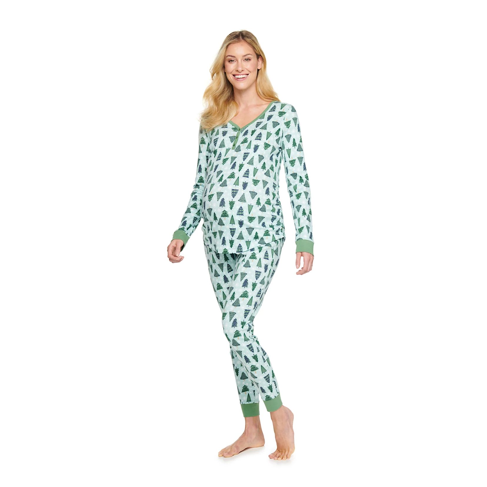 Maternity LC Lauren Conrad Jammies For Your Families® Warmest Wishes Pajama Set | Kohl's