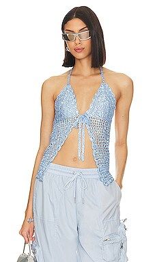 Arian Halter Tie Top
                    
                    Lovers and Friends | Revolve Clothing (Global)
