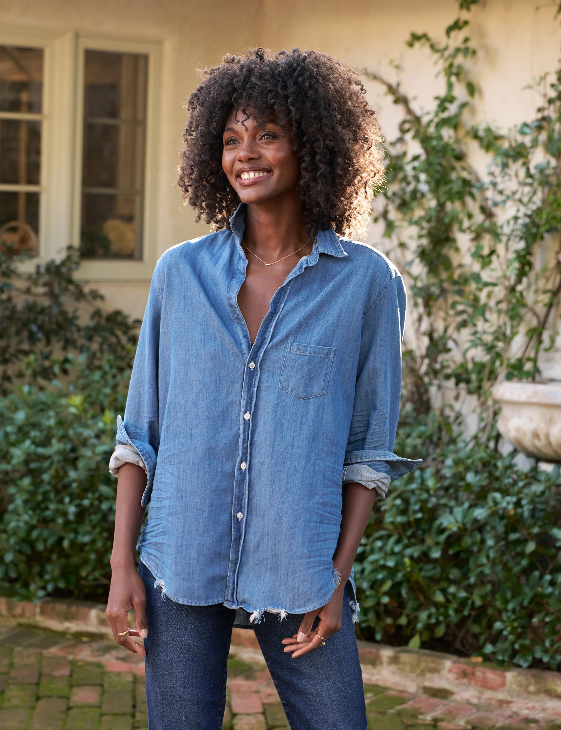 EILEEN Vintage Stonewashed Indigo, Famous Denim | Frank & Eileen