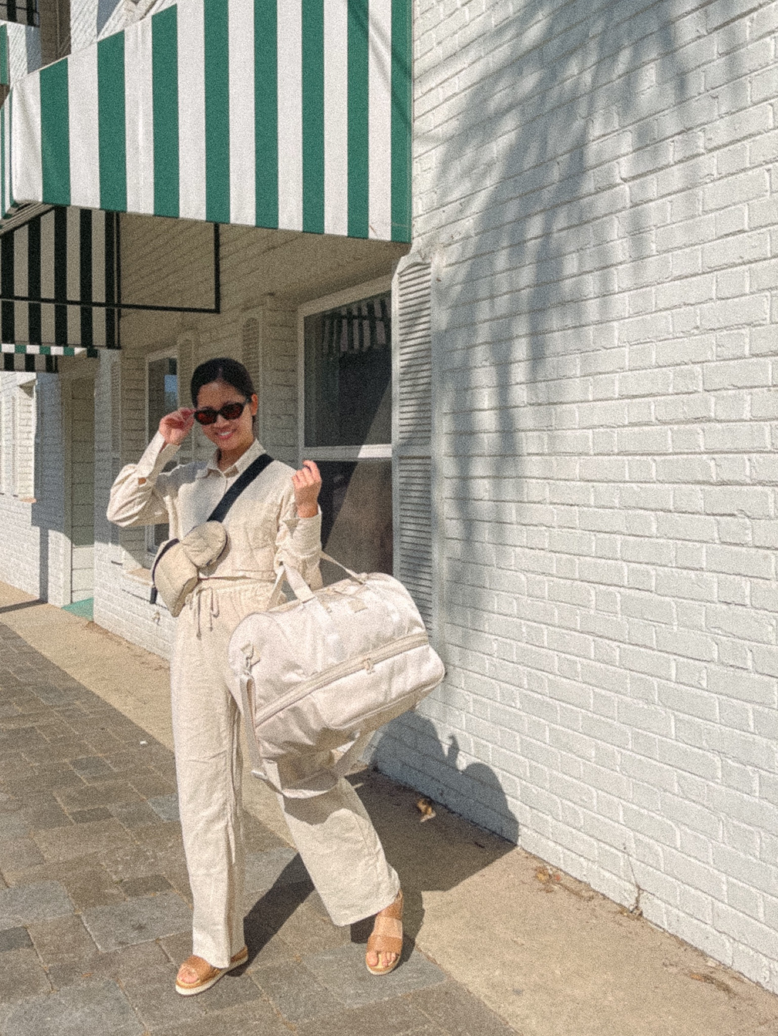 Weekend staycation with Calpak weekender bag and belt bag in stone color 🤍 

Packing for a mini vacation in all beige color tone with Calpak travel essentials. Travel in style with an all neutral beige color and travel bags!

#travel #staycation #calpak

#LTKstyletip #LTKBacktoSchool #LTKitbag