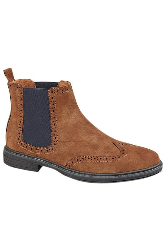 Goor Goor Mens Chelsea Boots (Tan) - Brown - 12 | Verishop