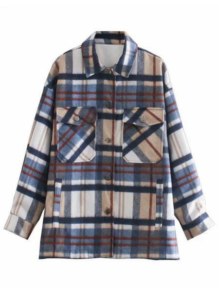 'Helena' Thick Plaid Shirt | Goodnight Macaroon