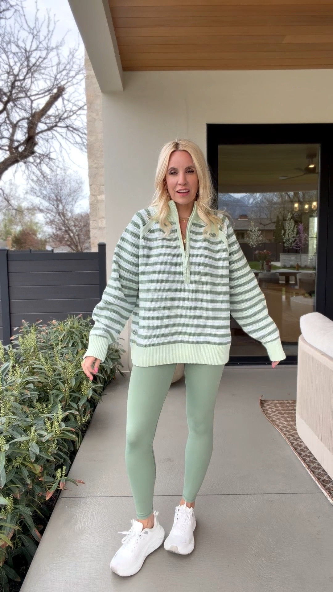 Same pullover now comes in this striped option too! Size M

#LTKmomlife #LTKootd #LTKgrwm