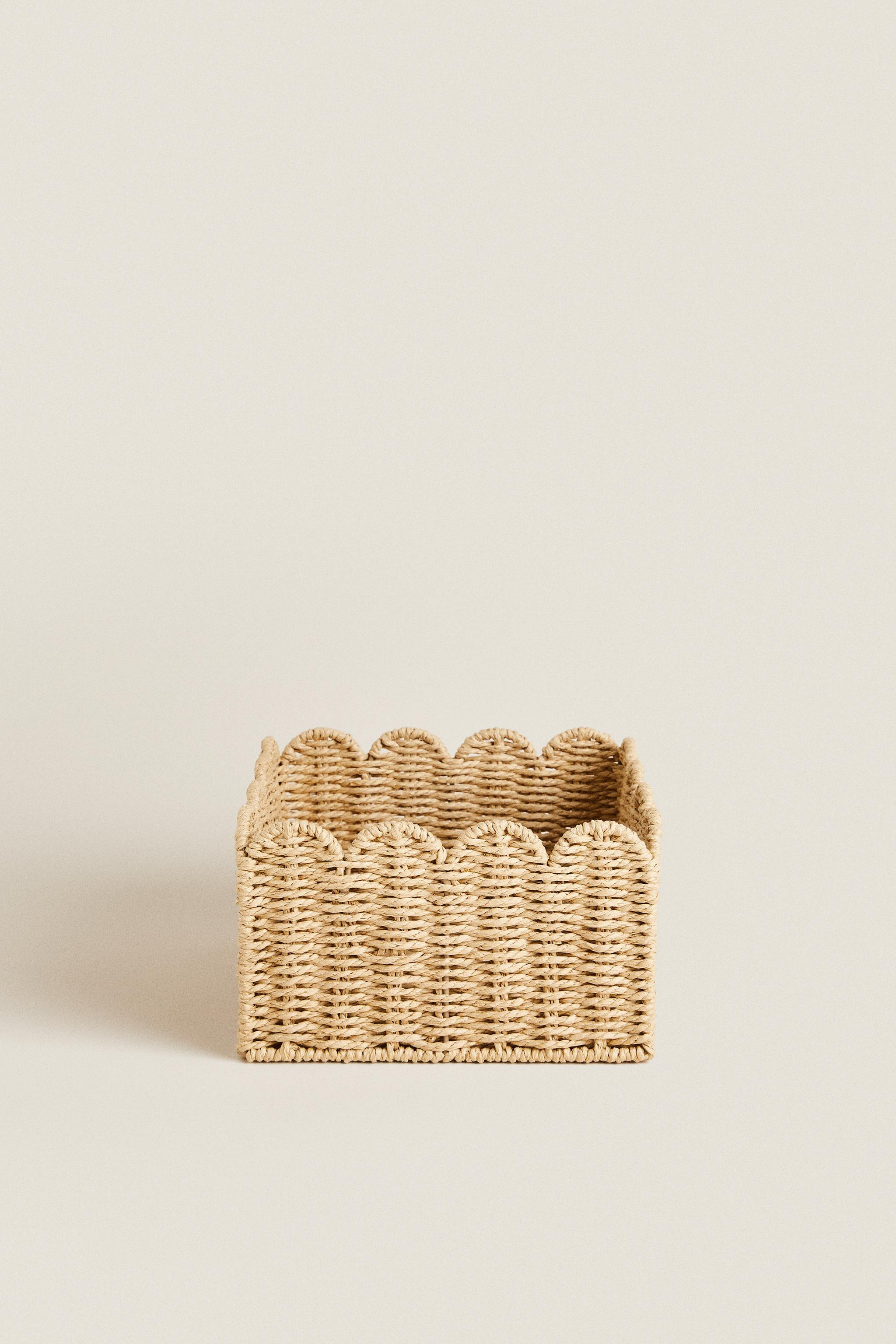 SCALLOPED BASKET | Zara US
