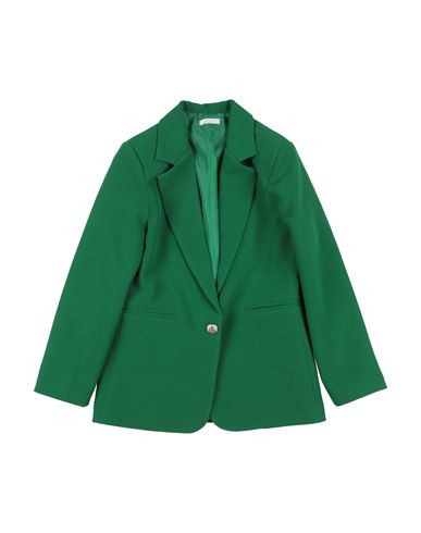 L:ú L:ú By Miss Grant Kid Girl Blazer Green Size 8 Polyester, Elastane | YOOX (US)