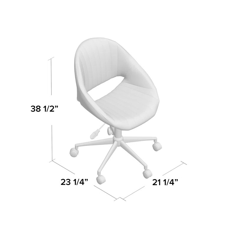 Albaugh Velvet Task Chair | Wayfair North America