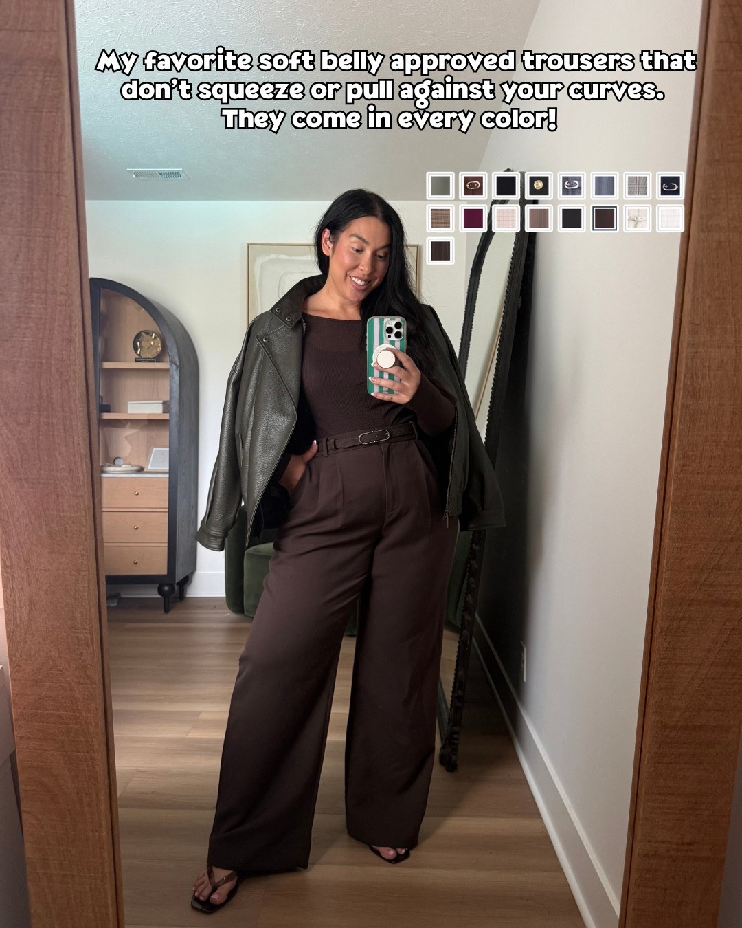 These trousers won’t pull across your curves and comes in a ton of color options! 
@abercrombie 

Midsize fashion, ootd, fall outfit inspo, workwear

#LTKootd #LTKSeasonal #LTKMidsize