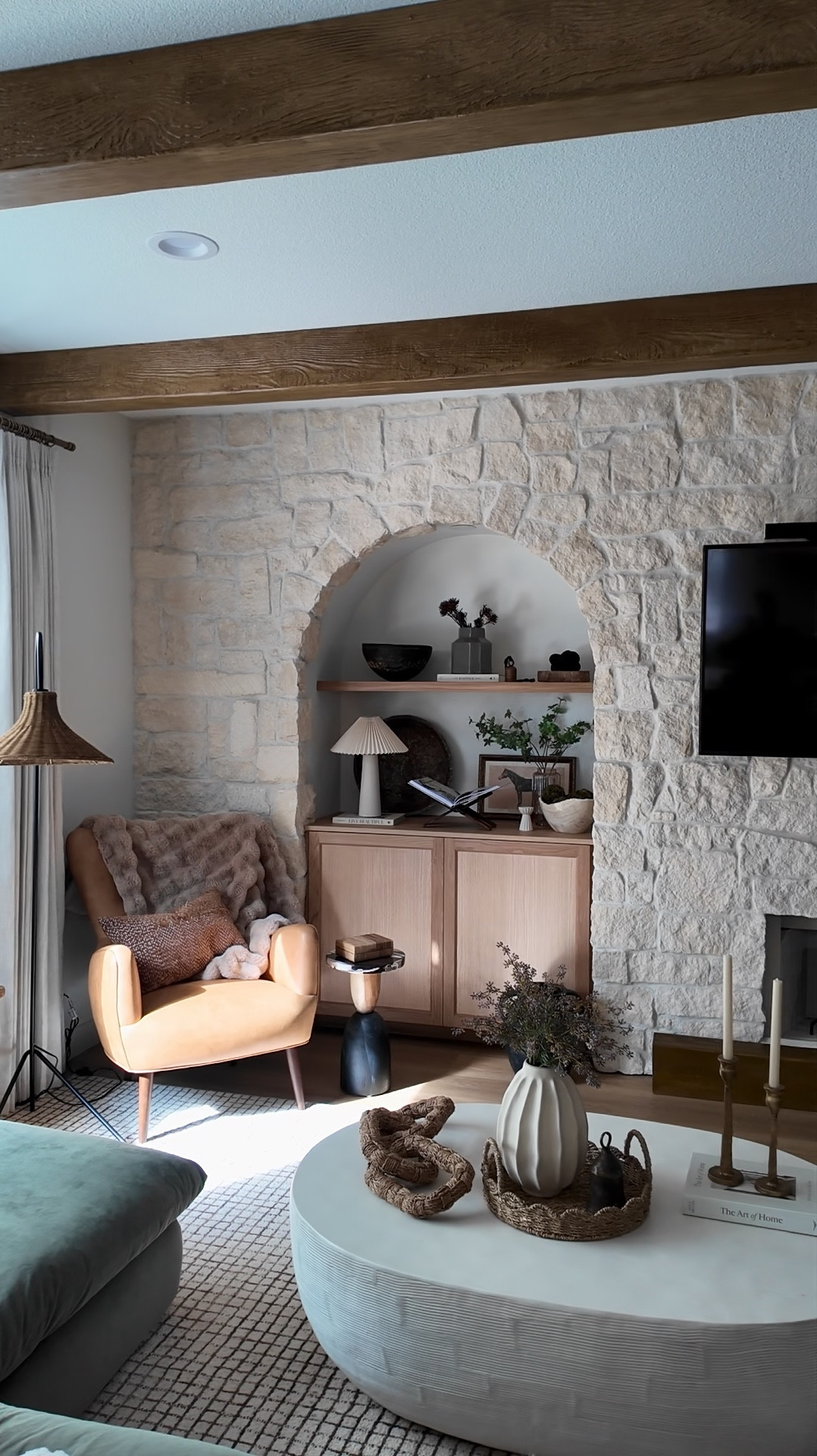 Afternoon vibes. Always swapping out decor  Mantel is still on the floor but going up soon!

#LTKStyleTip #LTKFindsUnder50 #LTKHome