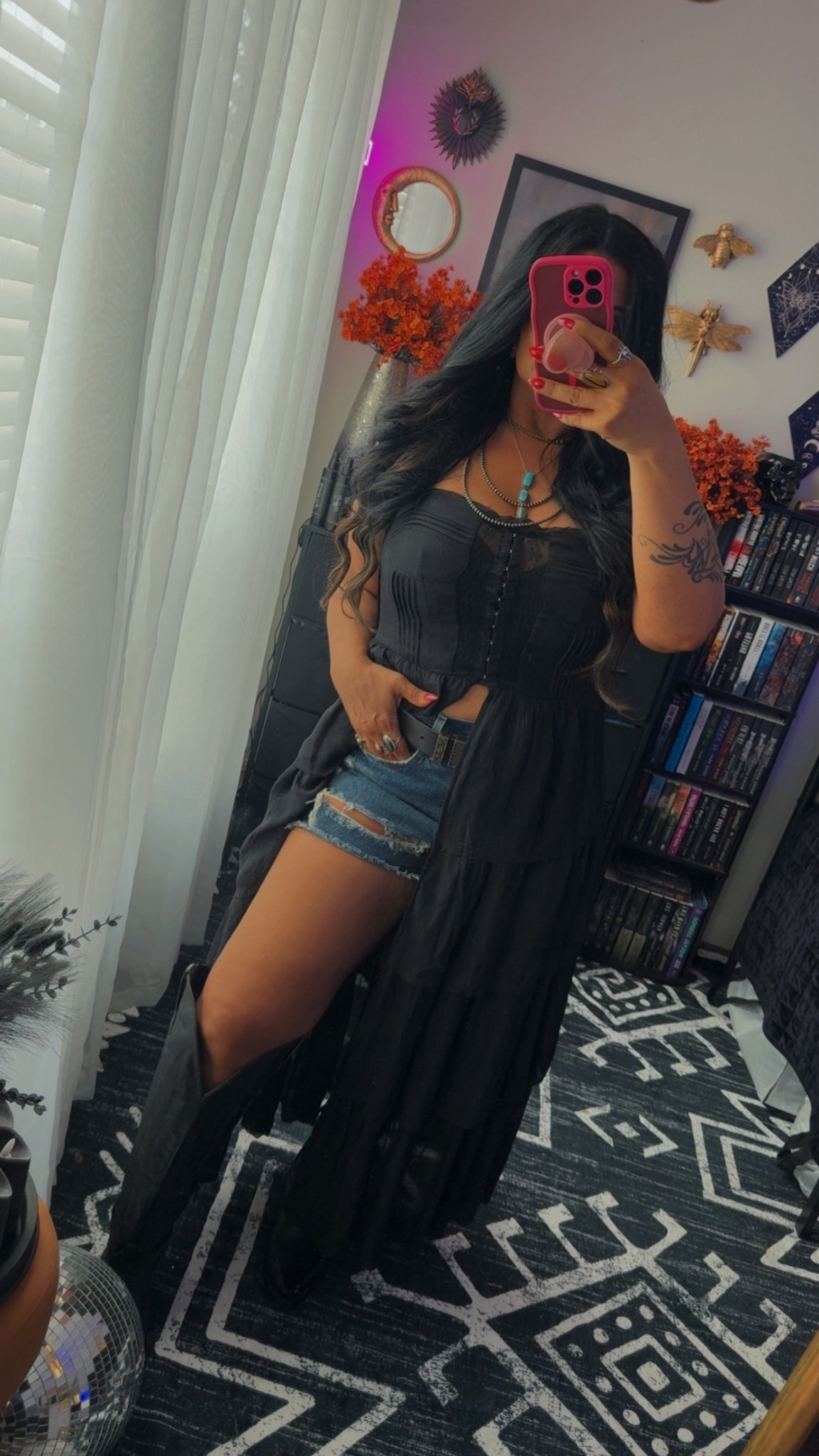 Shorts run very small. Size one up. Top is true to size. I’m wearing a Large. I’m a 36dd bust. 

#LTKOver40 #LTKSeasonal #LTKMidsize