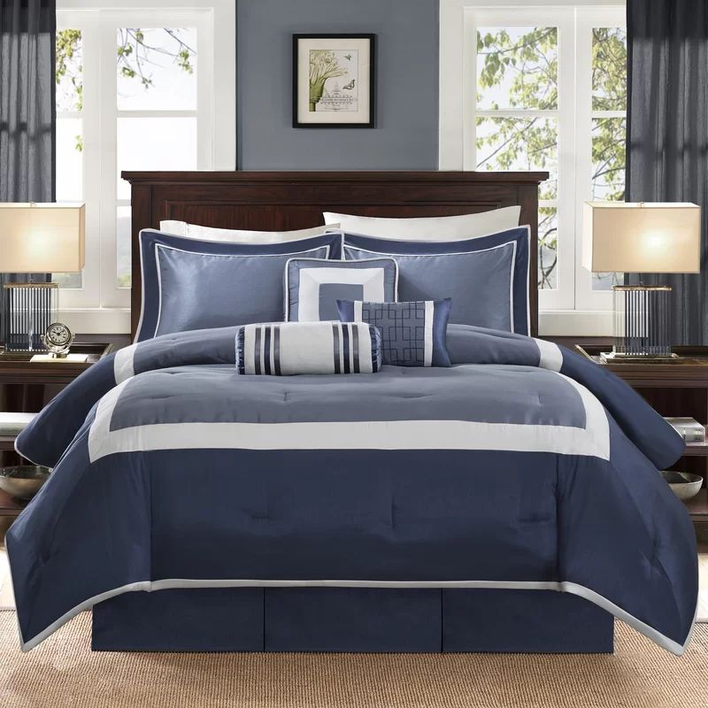 Genevieve 7 Piece Comforter Set | Wayfair North America