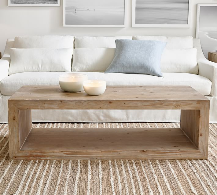 Folsom 58" Coffee Table | Pottery Barn (US)