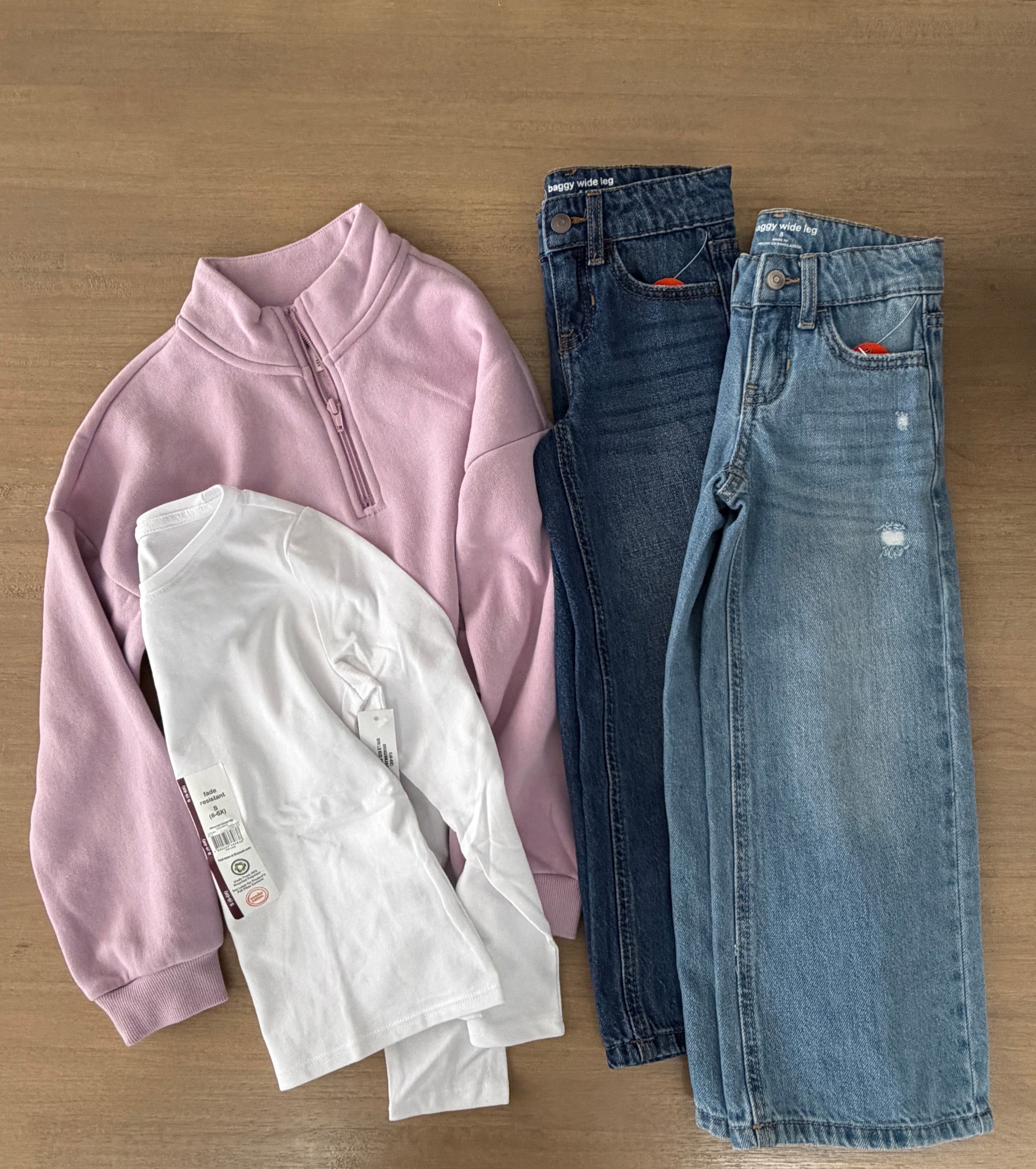 Cutest wide leg jeans & basic tops from Walmart for little girls! 

#LTKFindsUnder50 #LTKKids #LTKmomlife