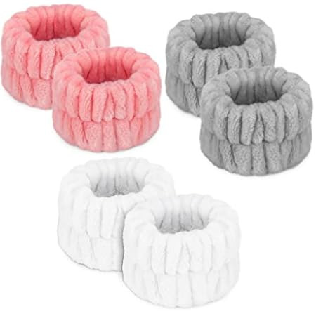 Amazon.com : Wrist Towels Washband Set for Face Washing Wristbands, 8PCS Spa Microfiber Absorbent Wr | Amazon (US)