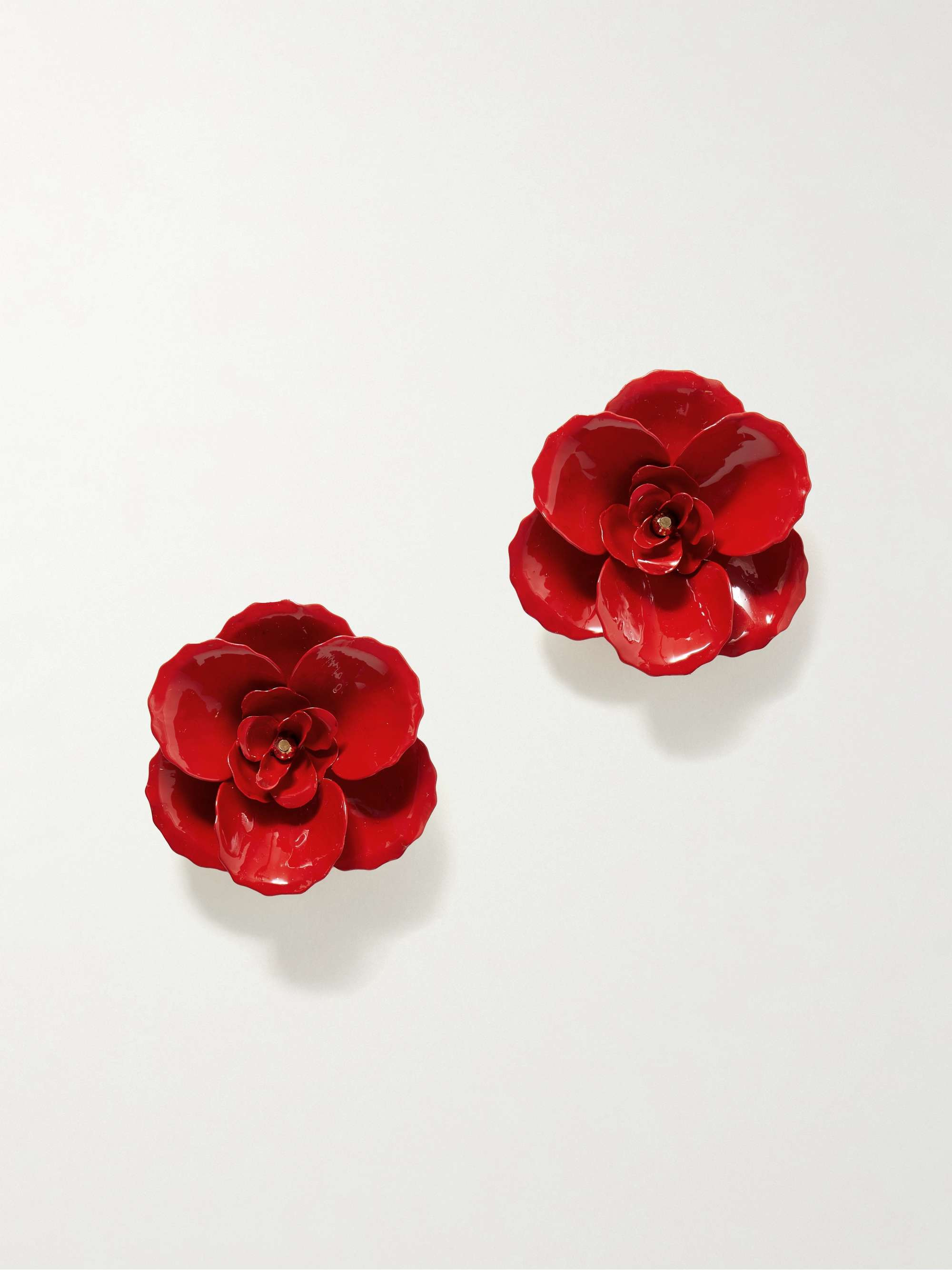 Chaya gold-tone enamel earrings | NET-A-PORTER (US)