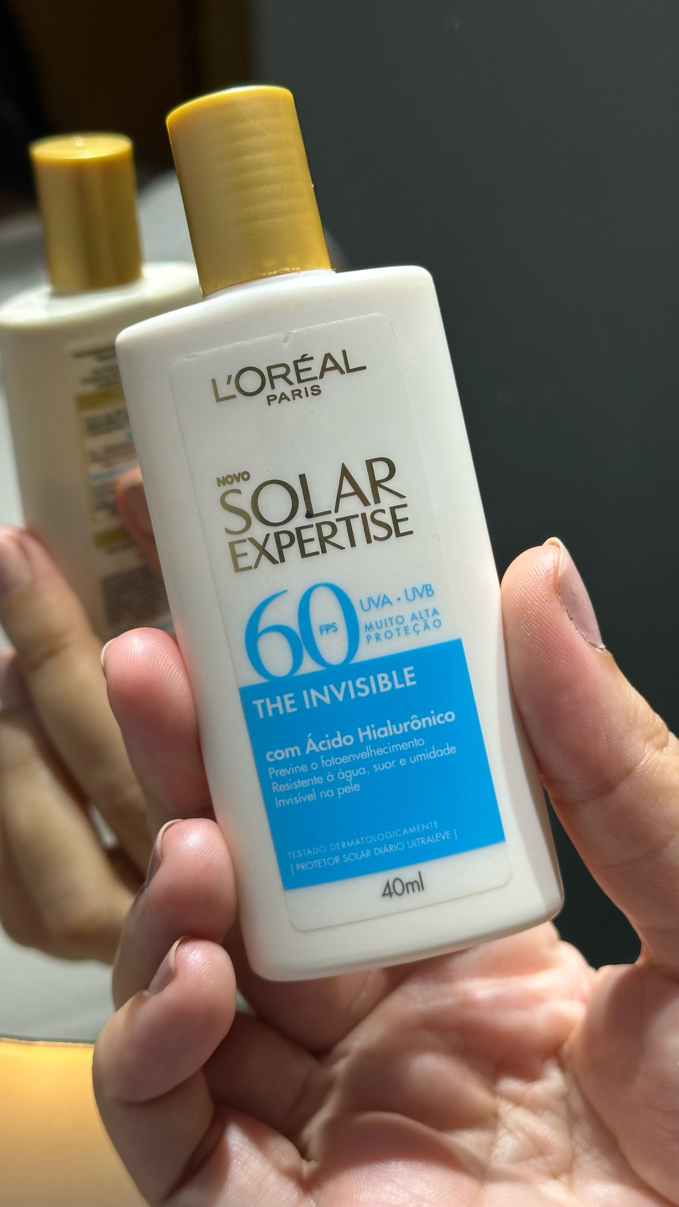 Dica de proteção solar com The Invisible Solar Expertise de @lorealgroupe_br ✨🤍

Encontrei o protetor solar perfeito para uma pele protegida e hidratada ! Contém ácido hialurônico na composição, e protege dos raios UVB, UVA e UVA longo ! E além disso, fica invisível em qualquer tom de pele 🤩 
Link abaixo para você adquirir o seu também, e depois me conta o que acharam ✨

https://www.drogasil.com.br/loreal-the-invisible.html?utm_source=loreal-loreal-paris&utm_medium=parceiros-comercial&utm_campaign=loreal-instagram-stories-acao-campanha-the-invisible-1099 

#TheInvisibleSolarExpertise_8386 #LorealParis #LOrealParisSkincare #publi #Publicidade #TheInvisibleSOlarExpertise

#LTKbeleza #LTKbrasil