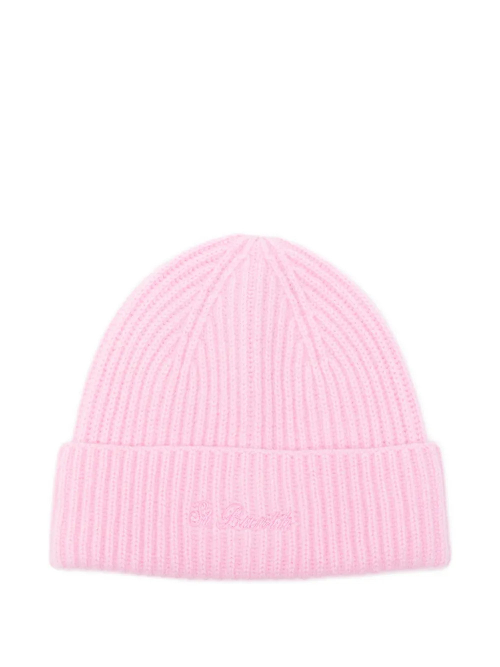 MC2 Saint Barth embroidered beanie hat - Pink | Farfetch Global