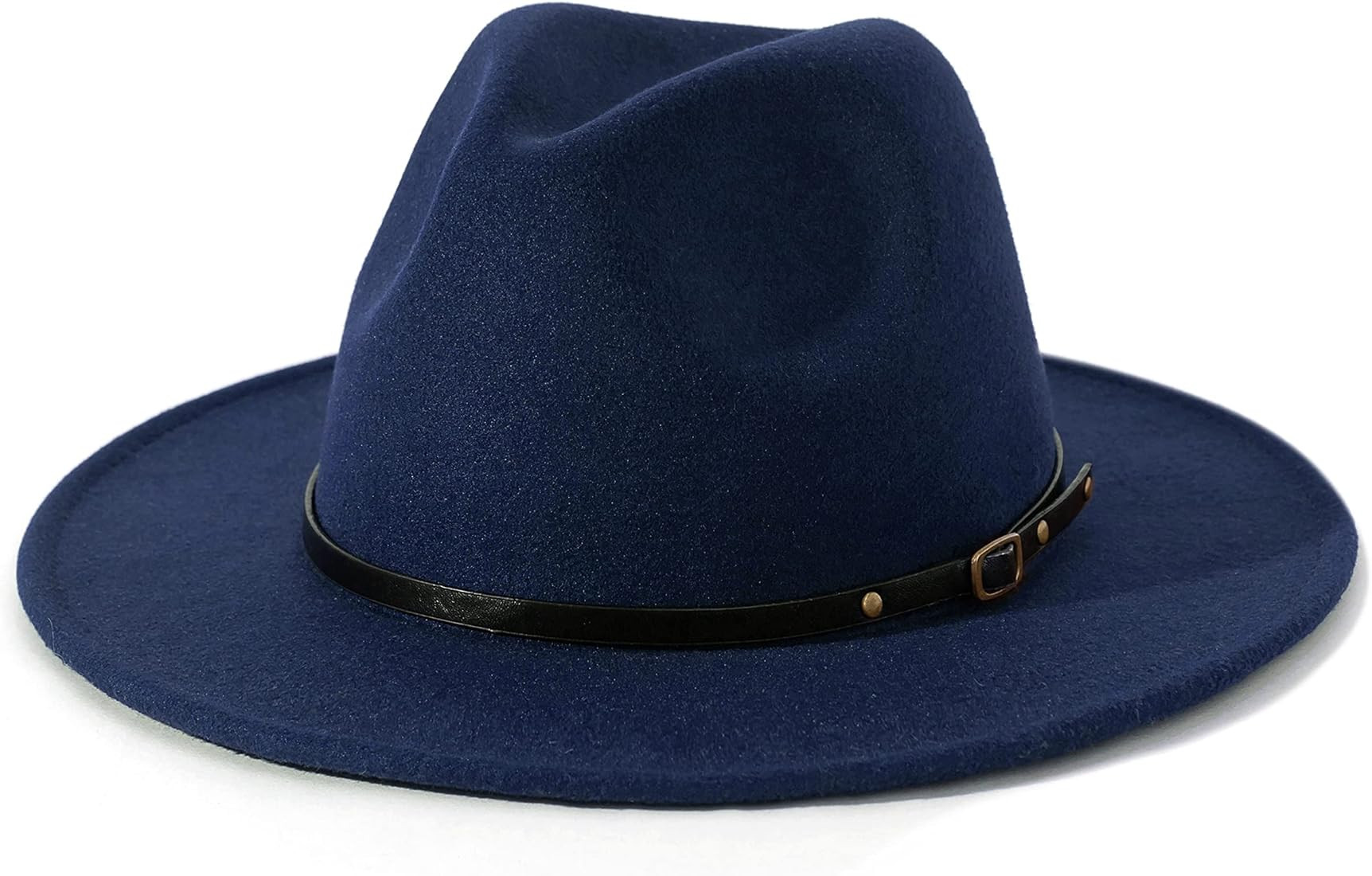 Women Belt Buckle Fedora Hat | Amazon (US)