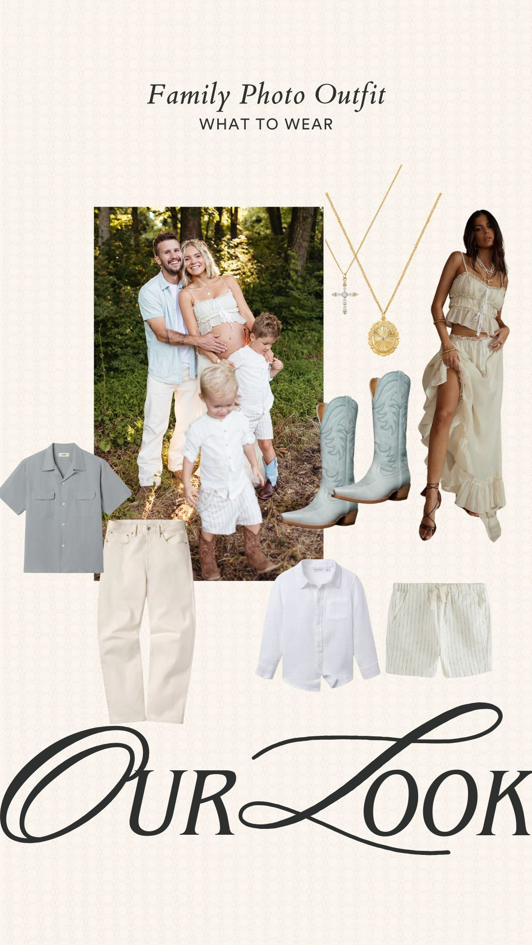 family photo outfit ideas for a maternity shoot 

 #LTKSeasonal #LTKBump #LTKFamily