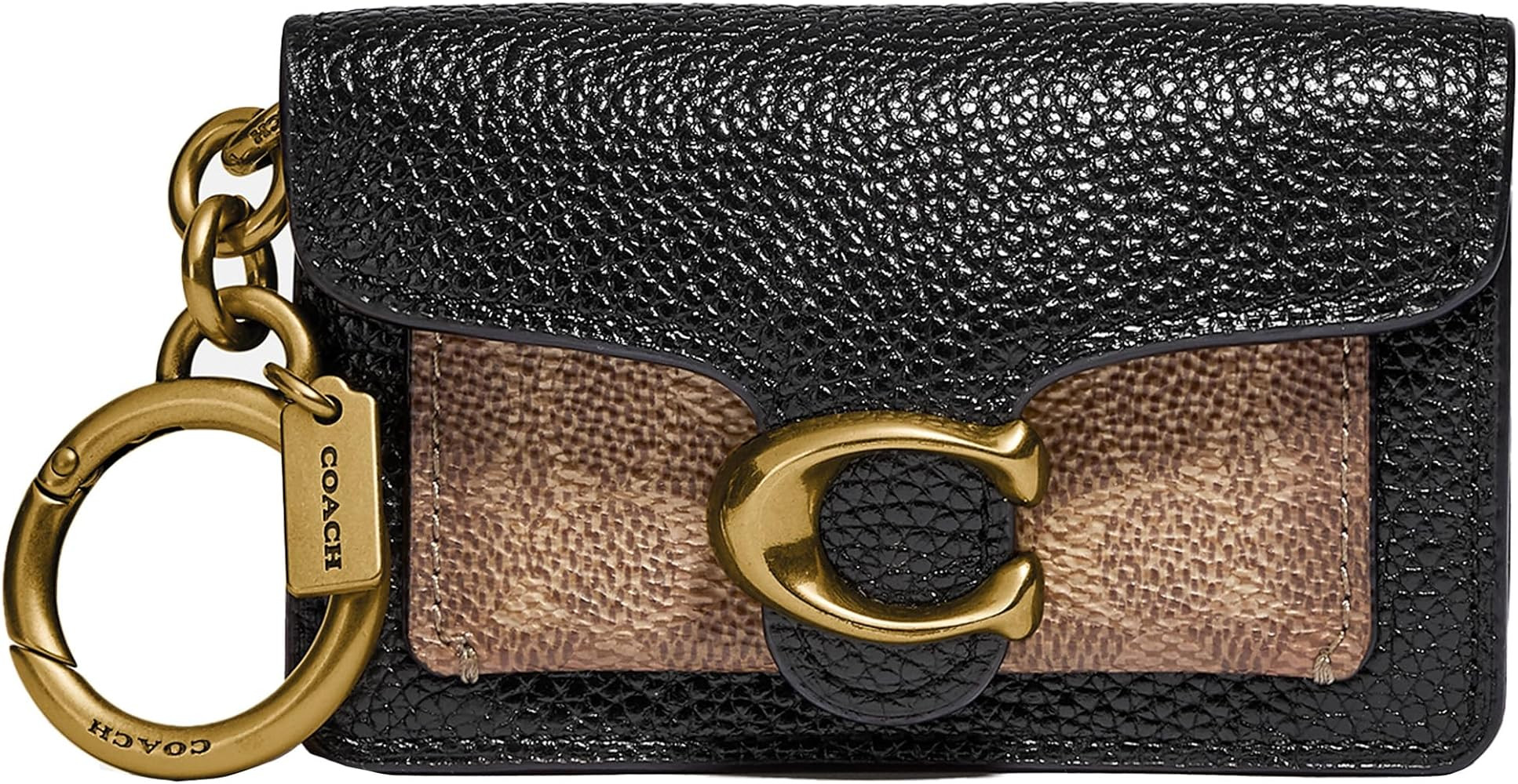 Mini Tabby Bag Charm In Signature Canvas | Amazon (US)