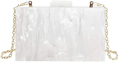 LETODE Acrylic Clutch Bags Purse Perspex Bag Handbags for Women | Amazon (US)