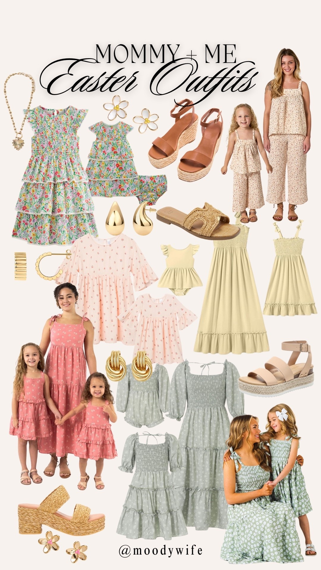 Mommy and me Easter outfits with shoes and accessories to match spring style! 🐣🌸 [Amazon, Lily Pullitzer, Vici, Modern Moments, Boden]

#LTKmomlife #LTKSpringSale #LTKKids
