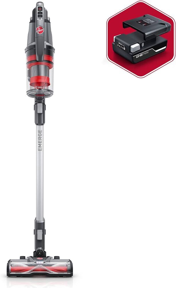 Hoover ONEPWR Emerge Cordless Lightweight Stick Vacuum Cleaner, BH53600V, Silver | Amazon (US)