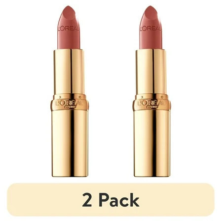 (2 pack) L'Oreal Paris Colour Riche Original Satin Lipstick for Moisturized Lips, 840 Nature's Blush | Walmart (US)