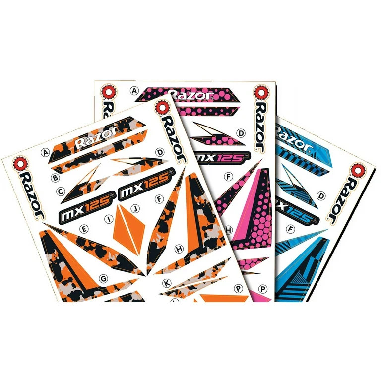 Razor Dirt Rocket MX125 Electric-Powered Dirt Bike - Black with Decal Included, for Child 5+ | Walmart (US)