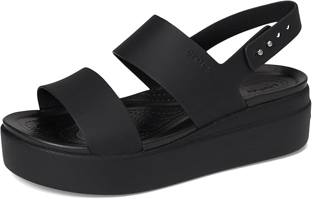 Crocs Women's Brooklyn Low Wedge Sandals | Amazon (US)
