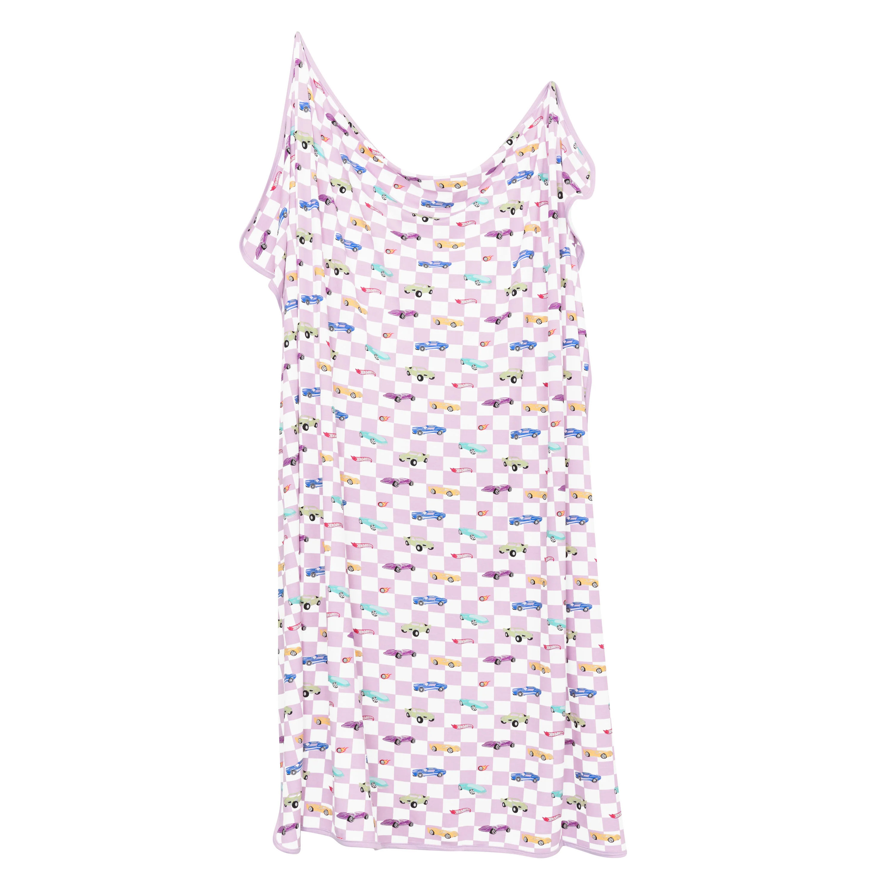 Swaddle Blanket in Sparkles and Speed | Kyte Living