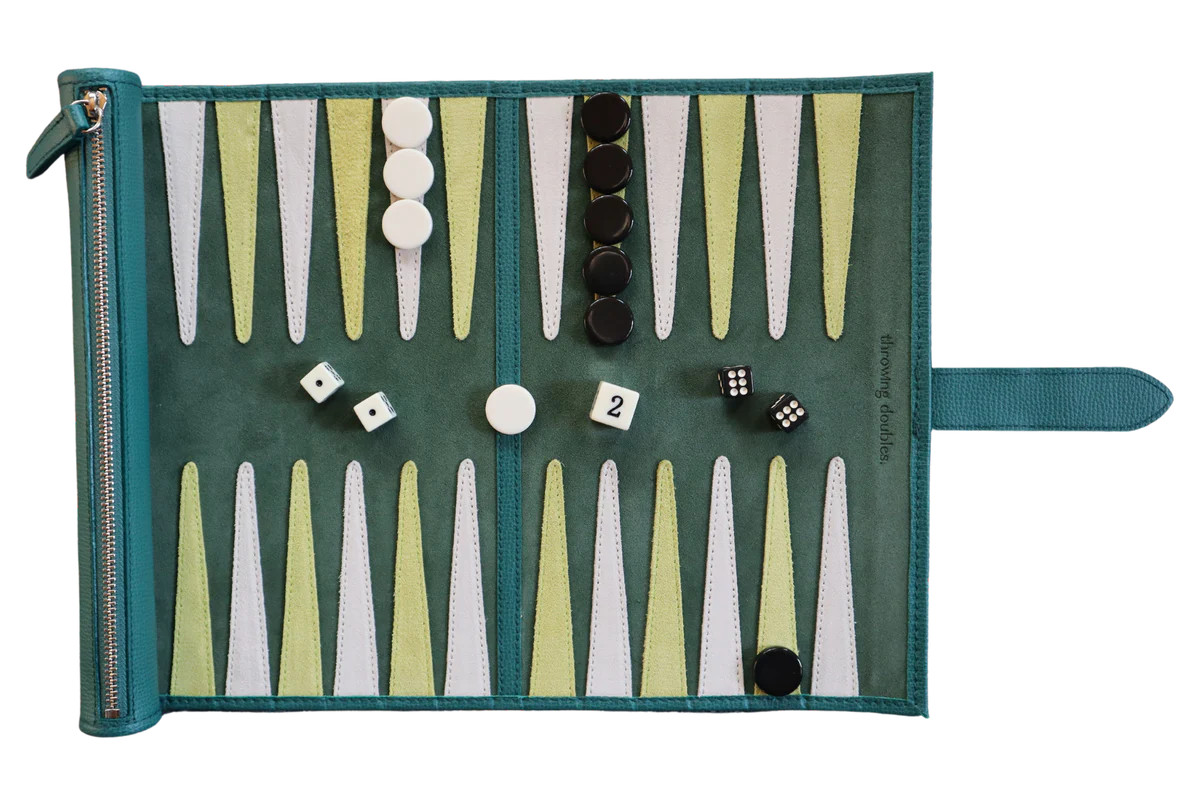 Travel Lisbon Backgammon Board | Over The Moon