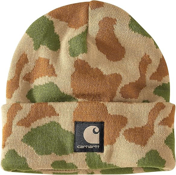 Carhartt Men's Knit Camo Beanie | Amazon (US)