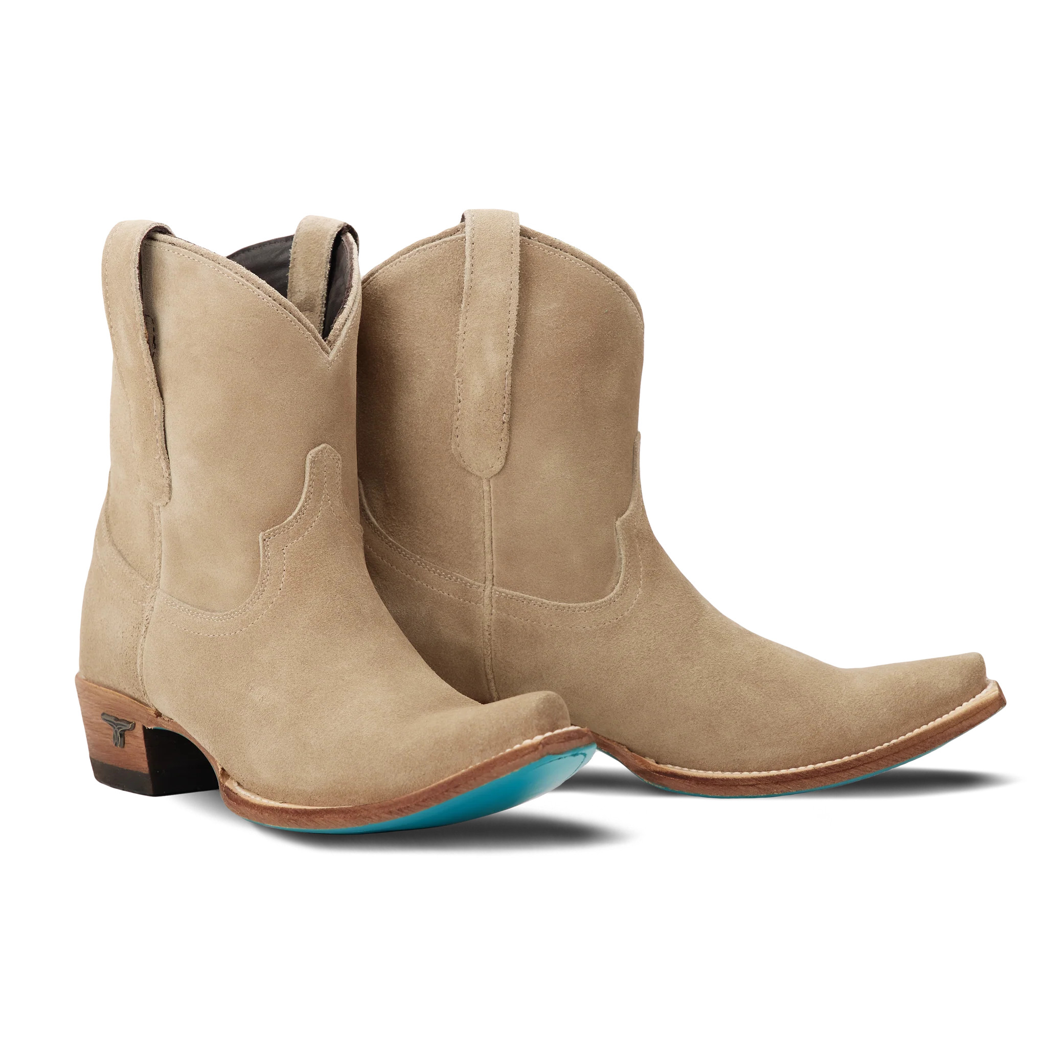 Emma Jane Bootie - Latte Suede | Lane Boots