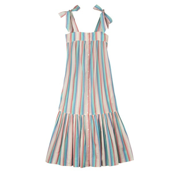 Maisy Dress Rainbow Stripe | The Avenue