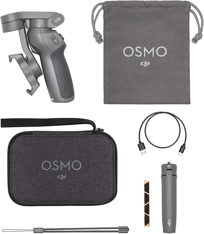 DJI Osmo Mobile 3 Combo - 3-Axis Smartphone Gimbal Handheld Stabilizer Vlog Youtuber Live Video f... | Amazon (US)