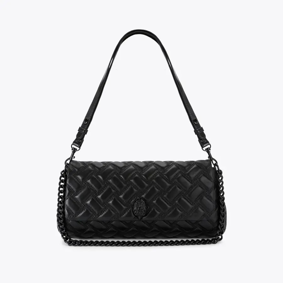 long leather kensington drench bag | Kurt Geiger US