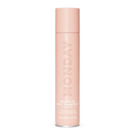 MONDAY Haircare Brunette Dry Shampoo with Keratin, Oil-Absorbing Ideal for Darker Hair 200 ml | Walmart (US)