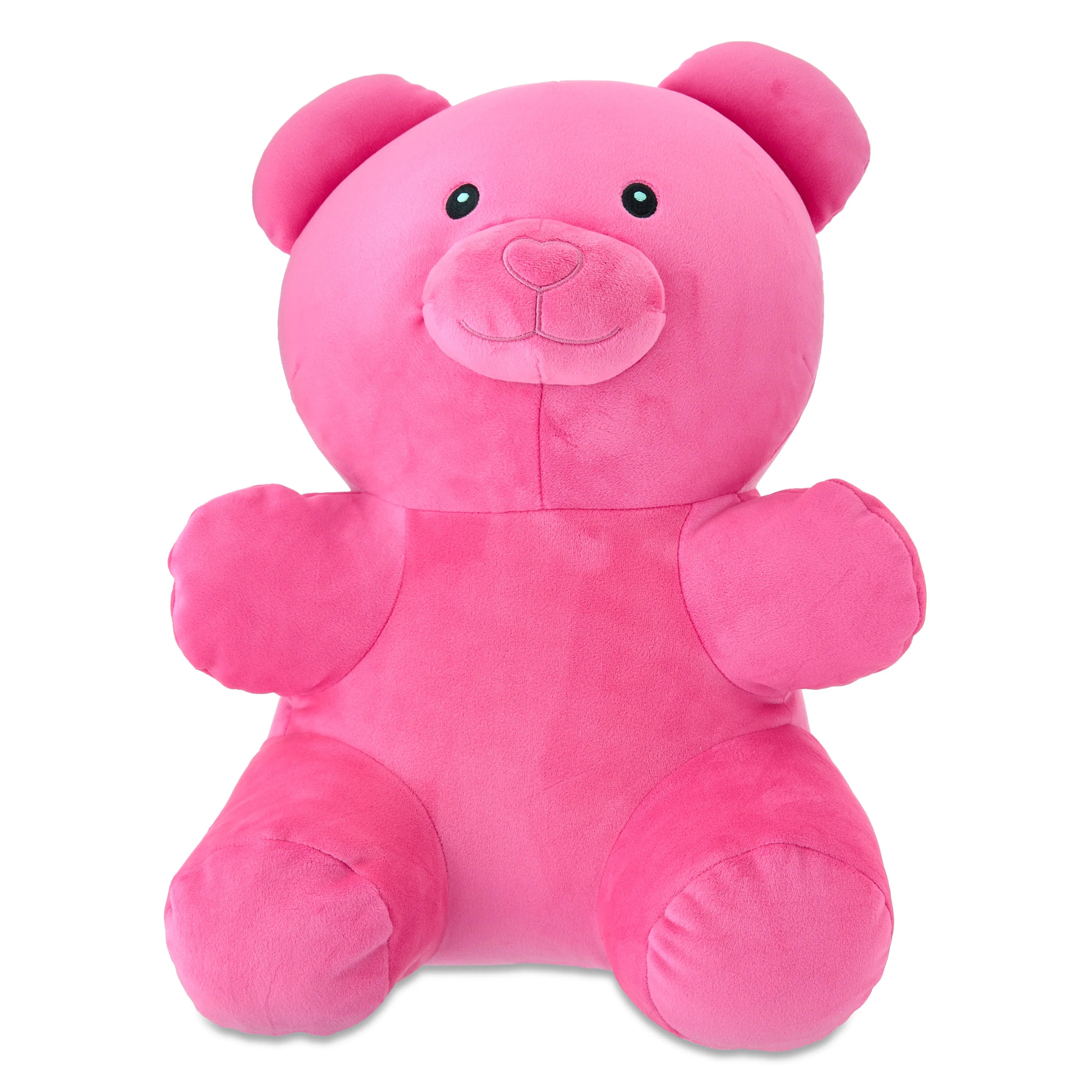 Large Gummy Bear Plush, Pink, 16", Valentine's Day by Way To Celebrate | Walmart (US)