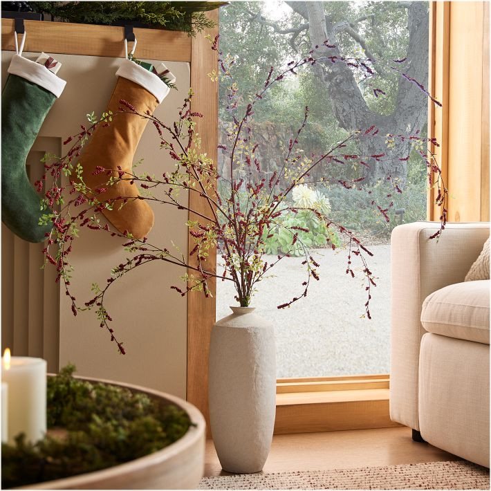 Faux Pepperberry Branch | West Elm (US)
