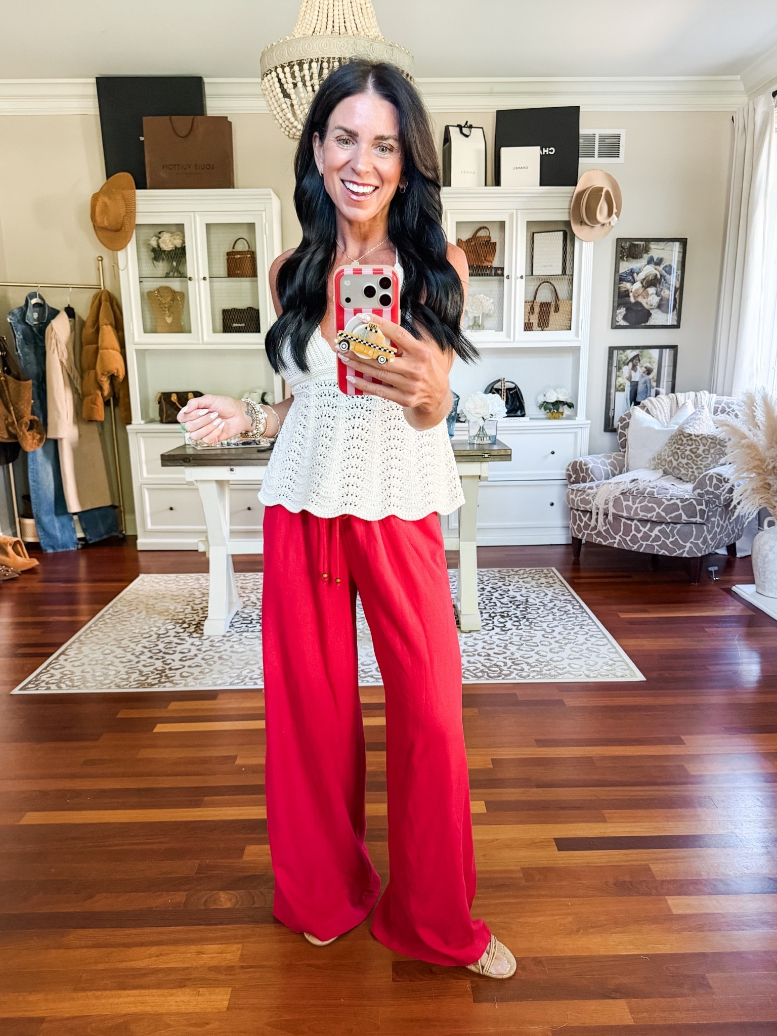 Love these linen pants and crochet top
XS pants 
Small top
@Target

#LTKdayinmylife #LTKootd #LTKSeasonal