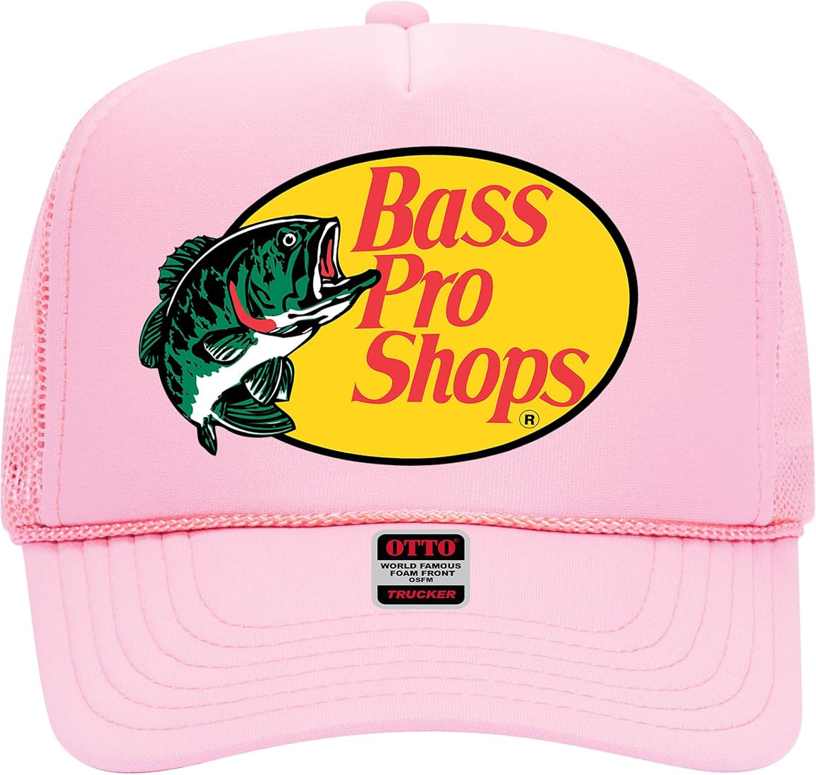 Bass Original Fishing Pro Foam Trucker Hat - Vintage Graphic Snapback Hat for Men and Women | Amazon (US)