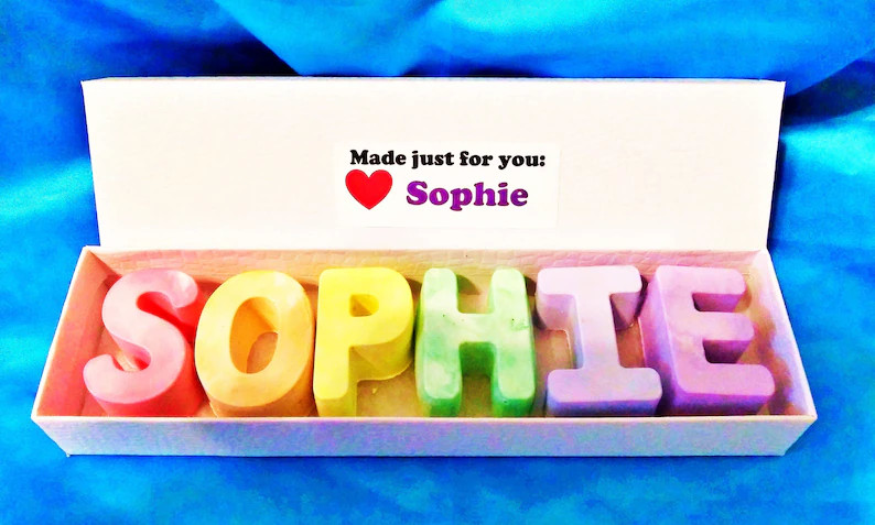 Personalized Name Chalk Set  Choose Your Design  Great Gift | Etsy | Etsy (US)