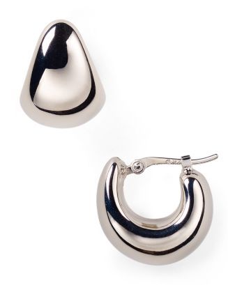 Sterling Silver Huggie Hoop Earrings - 100% Exclusive | Bloomingdale's (US)