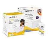 Medela Breast Care Set for Breastfeeding & Breast Pumping Moms, 4Piece Set, Ultra Thin Disposable Nu | Amazon (US)